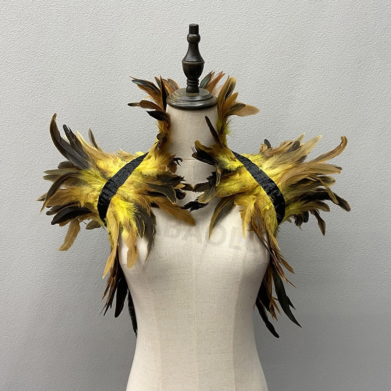 Feather Shoulder Wraps