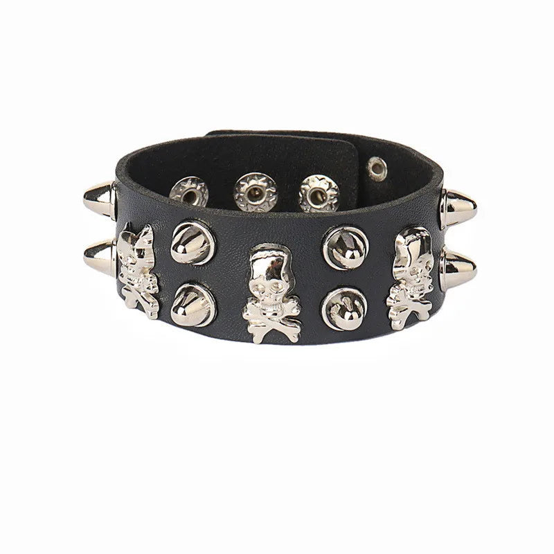 Metal Stud Spikes Bracelets