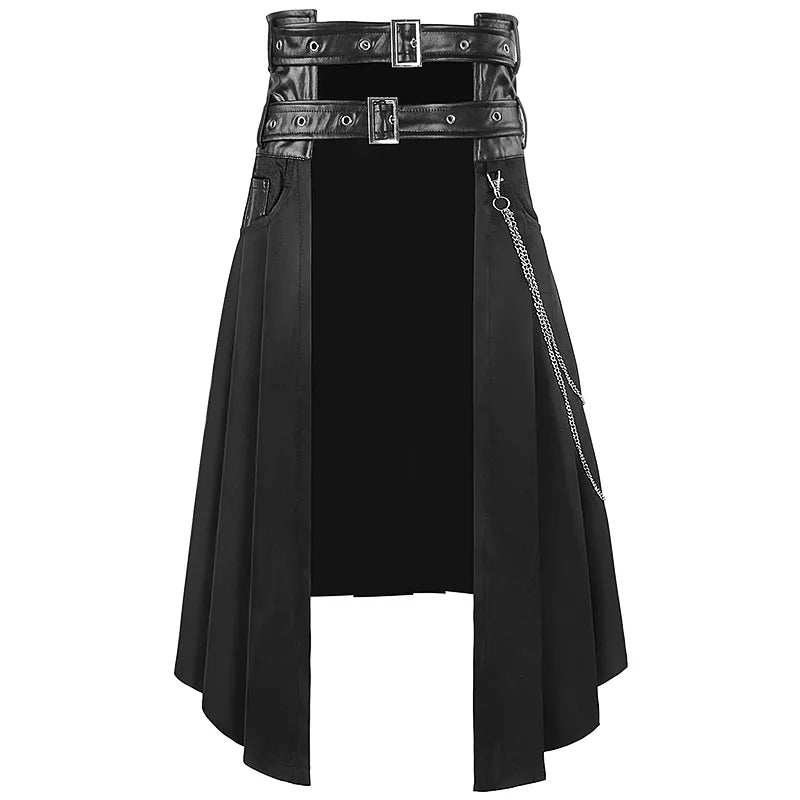 Men's Leather Skirt