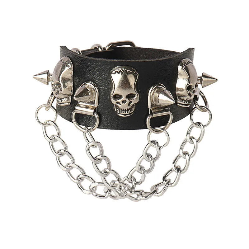 Metal Stud Spikes Bracelets