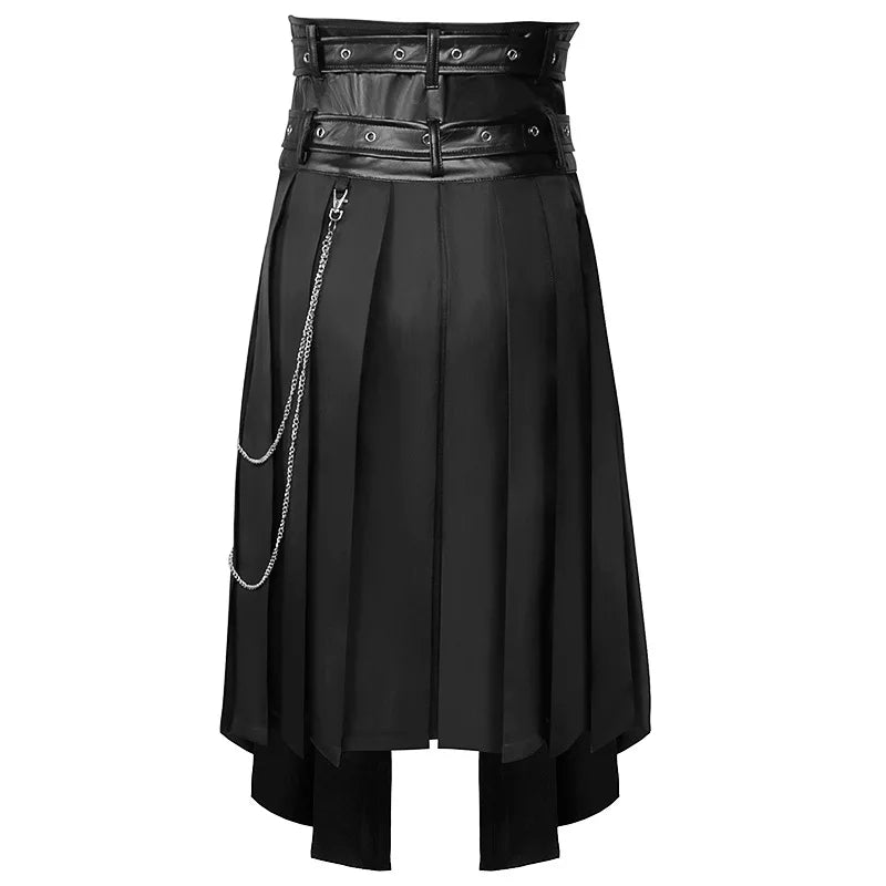 Men's Leather Skirt