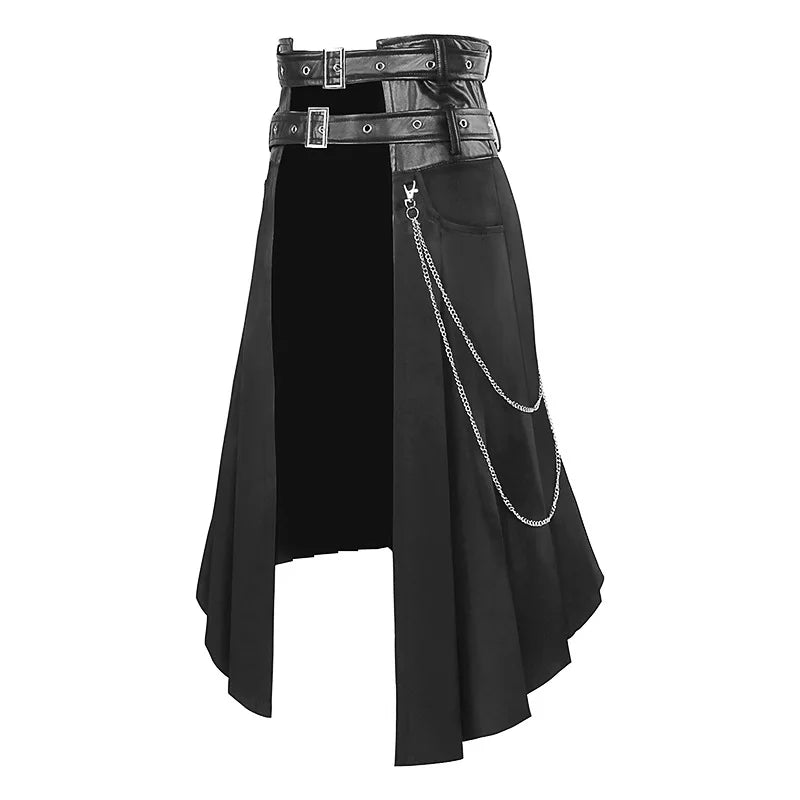 Men's Leather Skirt