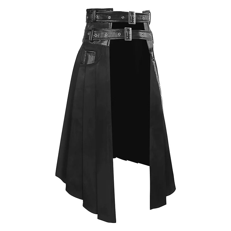 Men's Leather Skirt