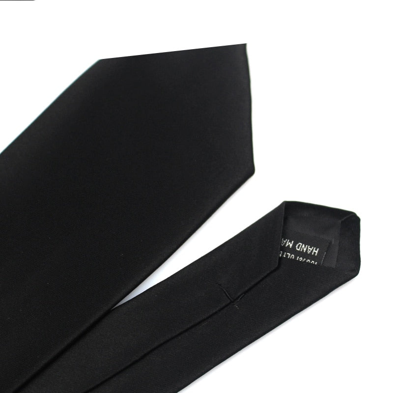 Casual black ties