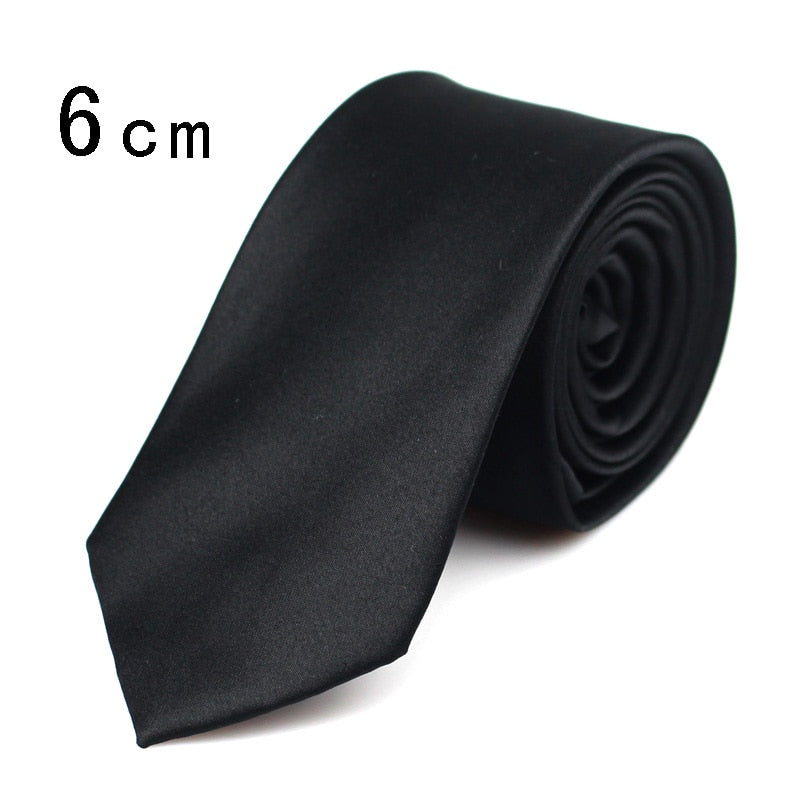 Casual black ties