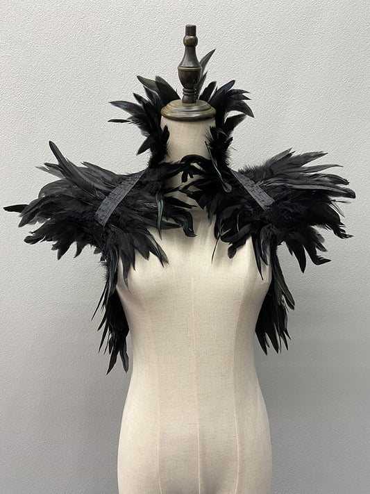 Feather Shoulder Wraps